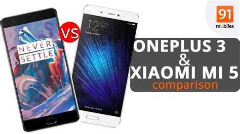 OnePlus 3 vs Xiaomi Redmi Note 5 Karşılaştırma